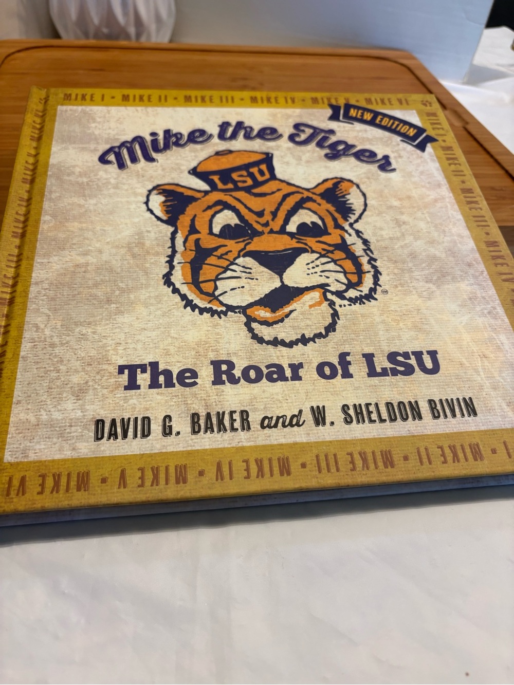Mike the Tiger "The Roar of LSU" Book - LSU Colors
